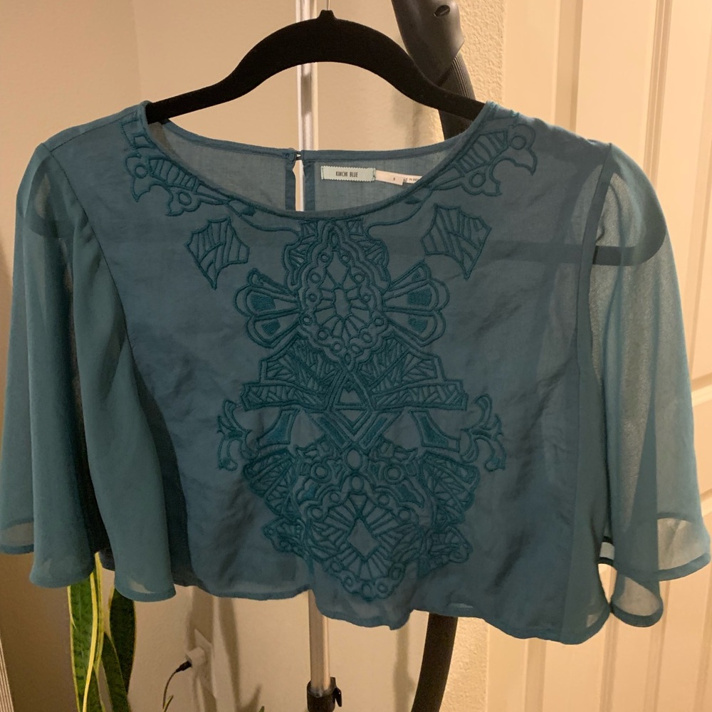 KIMCHI BLUE crop top